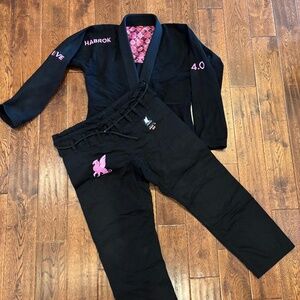 BJJ Gi - Women's Habrok Leve 4.0 Ultra lightweight Competition Cut - F2L